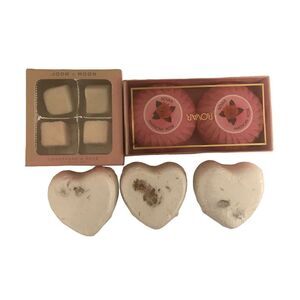 Brand New Assorted Bath Bombs Rose Soap Stocking Stuffer Gift Set Holiday